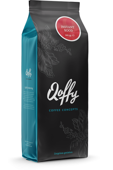 Qoffy | Instant koffie Rood